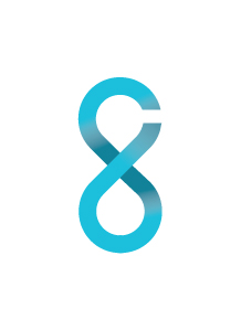 Build Capable logo mark in the shape of an infinity symbol with a break, or gap, at the top right side of the symbol.